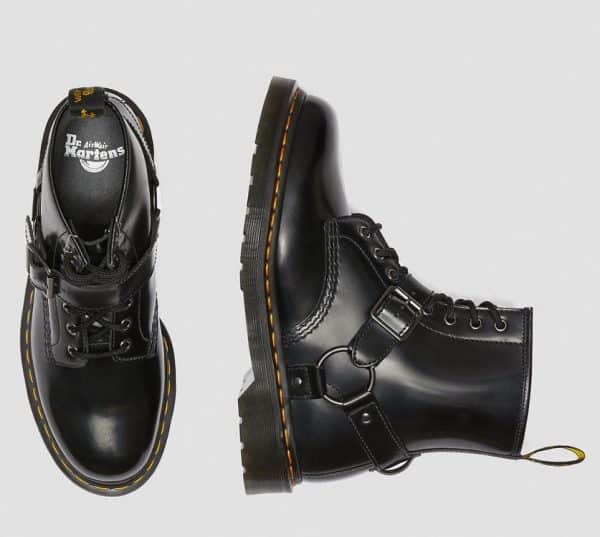 Dr. Martens 1460 Harnes Ankle Boots Dark - immagine 4