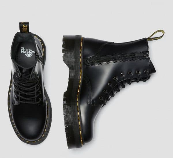 Dr. Martens 1460 Jadon Smooth Platform Black - immagine 4