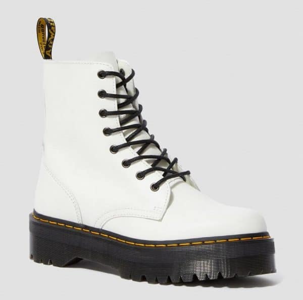 Dr. Martens 1460 Jadon Smooth Platform White - immagine 2