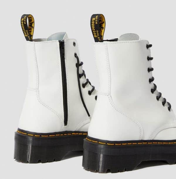 Dr. Martens 1460 Jadon Smooth Platform White - immagine 3