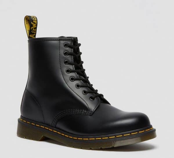 Dr. Martens 1460 Smooth Ankle Boots Black - immagine 2