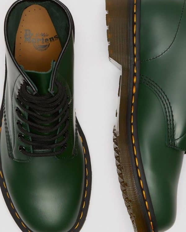 Dr. Martens 1460 Smooth Ankle Boots Green - immagine 4
