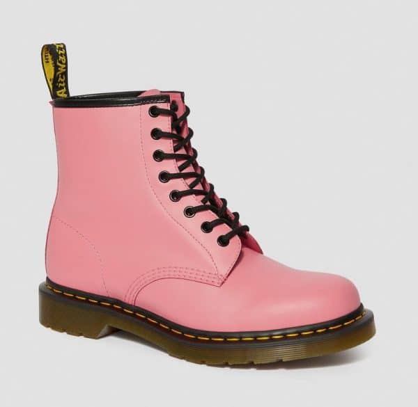 Dr. Martens 1460 Smooth Ankle Boots Pink - immagine 2