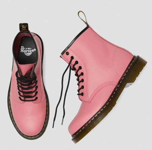 Dr. Martens 1460 Smooth Ankle Boots Pink - immagine 4