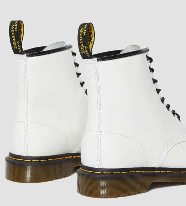 Dr. Martens 1460 Smooth Ankle Boots White – Image 3