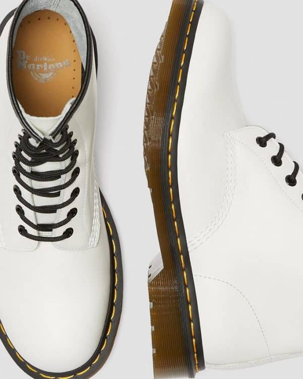 Dr. Martens 1460 Smooth Ankle Boots White – Image 4