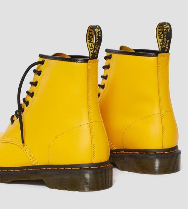 Dr. Matens 1460 Smooth Ankle Boots Yellow - immagine 3