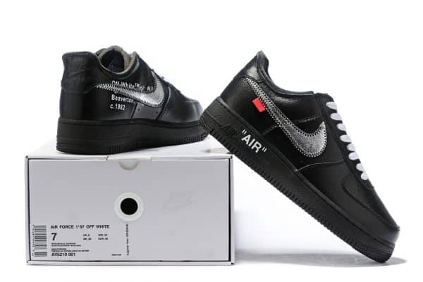 Nike Air Force X Off White 20 Black – Image 4