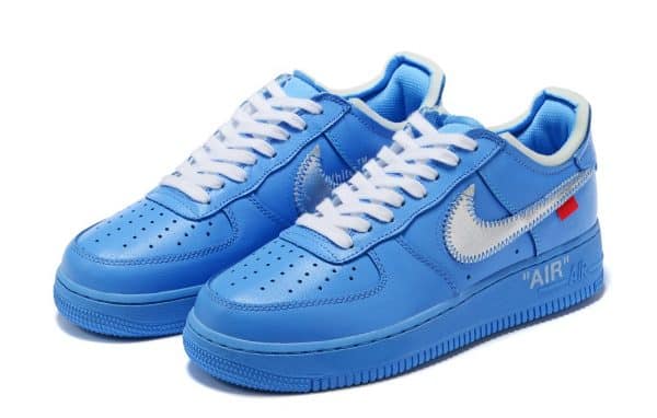 Nike Air Force X Off White 20 University Blue