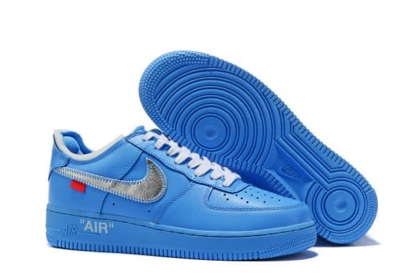Nike Air Force X Off White 20 University Blue - Imagen 2