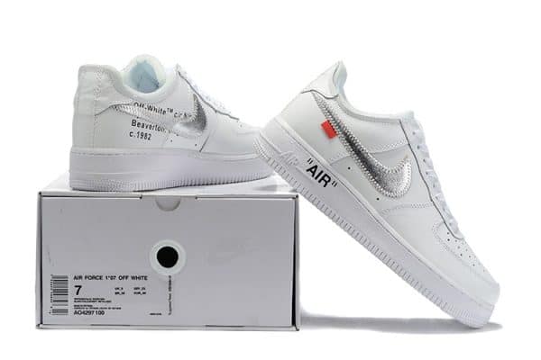 Nike Air Force X Off White 20 White – Image 4