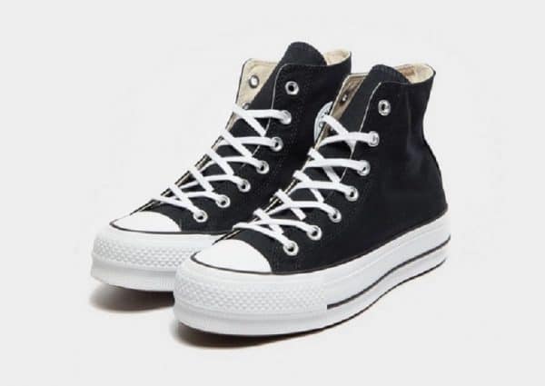 Coverse Chuck Taylor All Star High Platform Black – Image 4