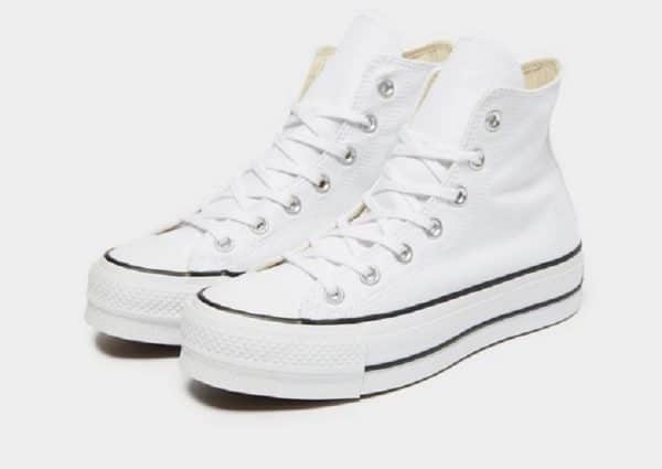 Coverse Chuck Taylor All Star High Platform White – Image 2
