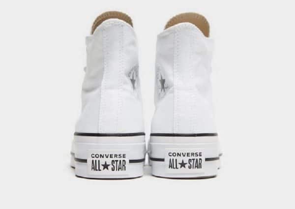 Coverse Chuck Taylor All Star High Platform White – Image 3