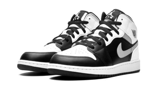 Nike Air Jordan 1 Mid White Shadow - Image 2