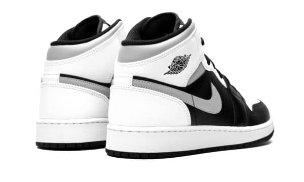 Nike Air Jordan 1 Mid White Shadow - Image 3