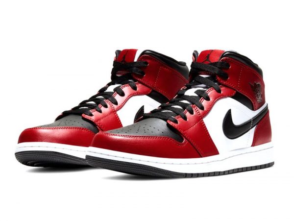 Nike Air Jordan Mid Chicago Toe - Imagen 4
