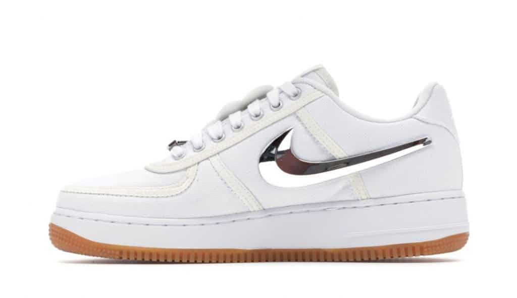 air force 1 white travis scott