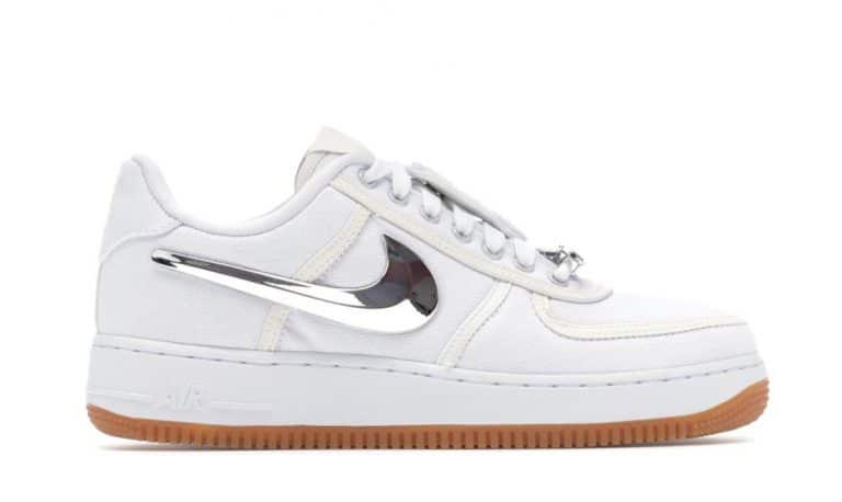 travis scott white nike