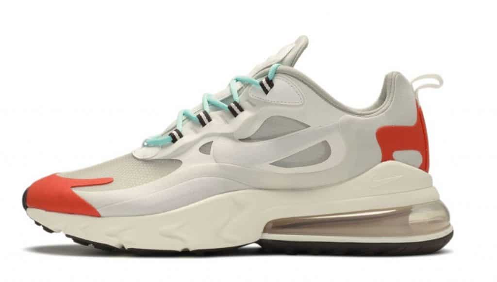 nike beige air max 270 react trainers