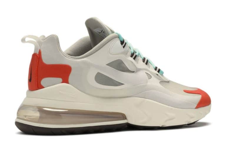 nike beige air max 270 react trainers