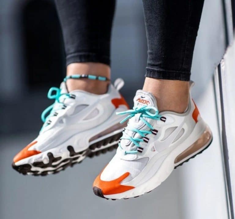 nike beige air max 270 react trainers