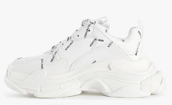 Balenciaga Triple S 490 White Logo - immagine 2