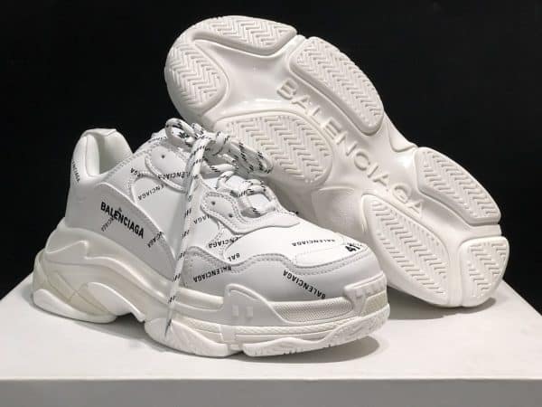 Balenciaga Triple S 490 White Logo - immagine 5