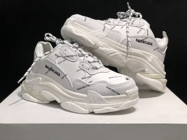 Balenciaga Triple S 490 White Logo - immagine 4