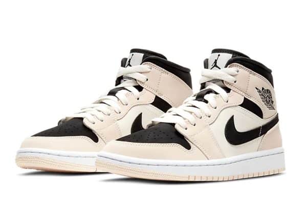Nike Air Jordan 1 Mid Barely Orange - Imagen 2