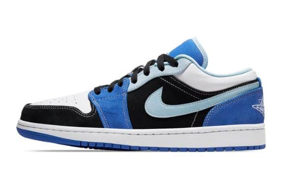 Nike Air Jordan 1 Low Black Laser Blue