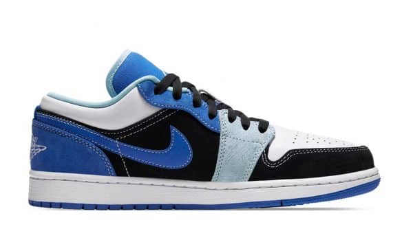 Nike Air Jordan 1 Low Black Laser Blue - Imagen 2