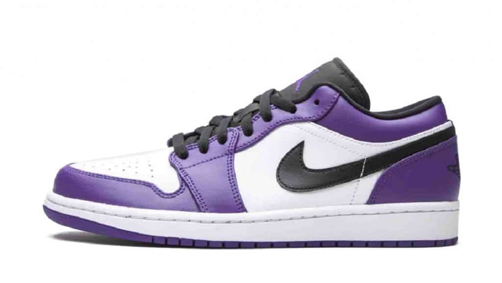 Nike Air Jordan 1 Low Court Purple White