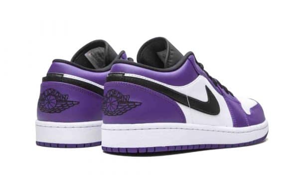 Nike Air Jordan 1 Low Court Purple White - Imagen 3