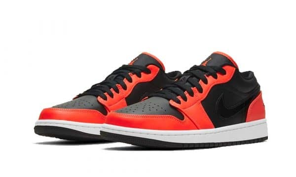 Nike air Jordan 1 Low Orange Black - Imagen 2