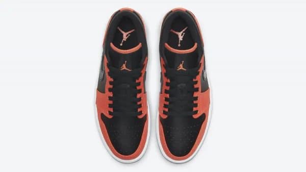 Nike air Jordan 1 Low Orange Black - Imagen 4