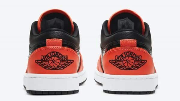Nike air Jordan 1 Low Orange Black - Imagen 3