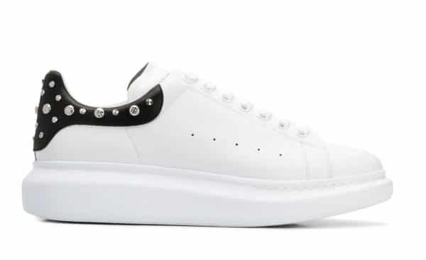 ALEXANDER MCQUEEN Sole White Black Taks - Image 4