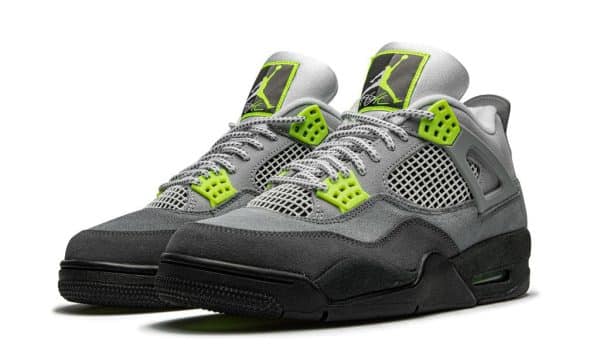 Nike Air Jordan 4 Retro Neon - Imagen 2