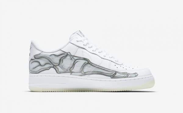 Nike Air Force 1 Skeleton White - Imagen 2