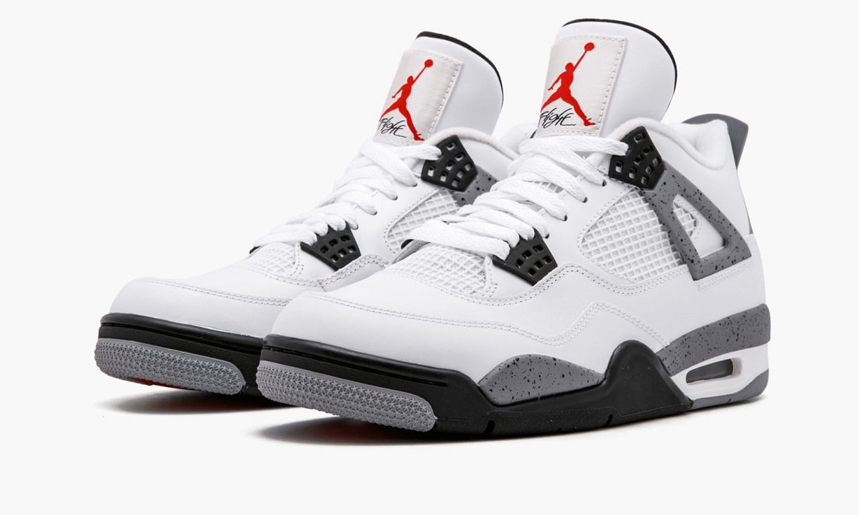 Nike Air Jordan 4 White Cement – KingWalk