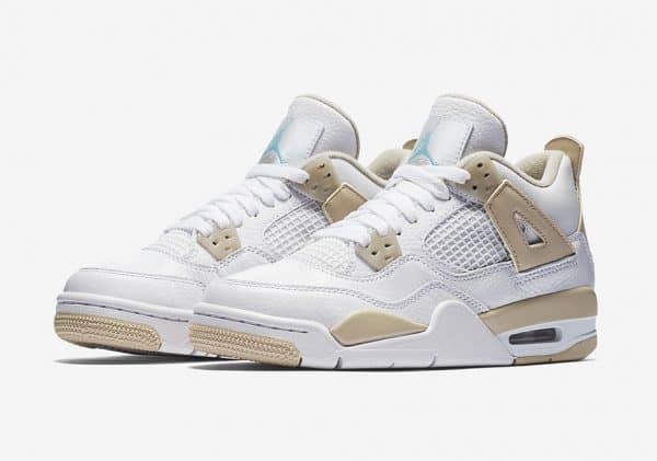 Nike Air Jordan 4 White Light Sand - immagine 2