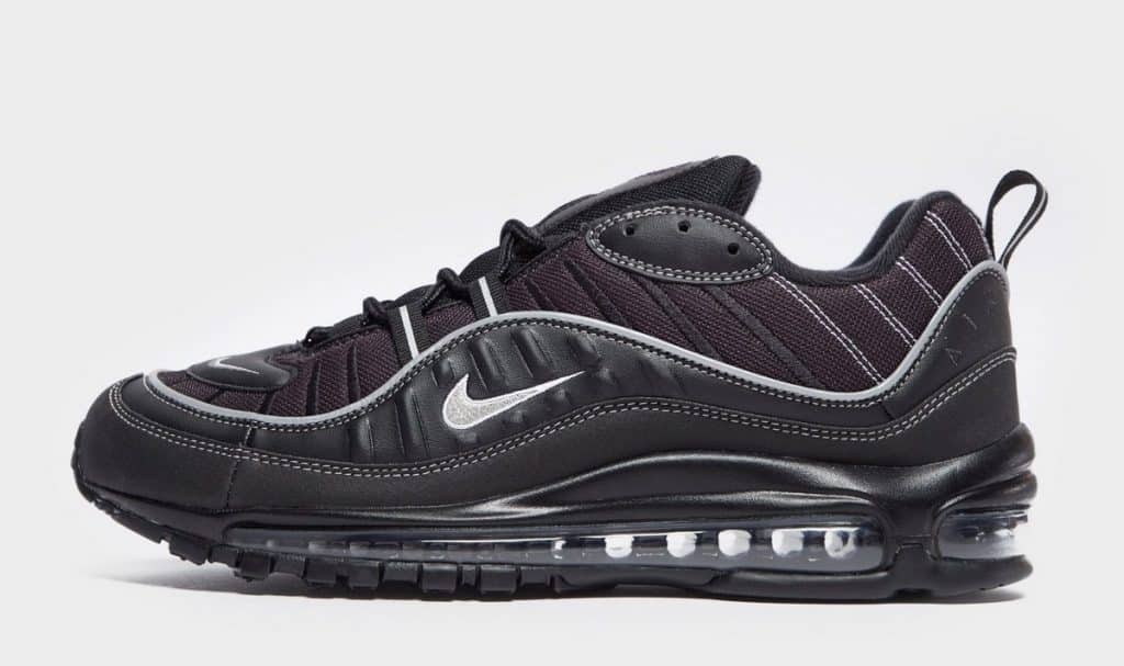 nike air max 98 black sale