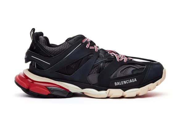 Balenciaga Track Sneakers Black Red