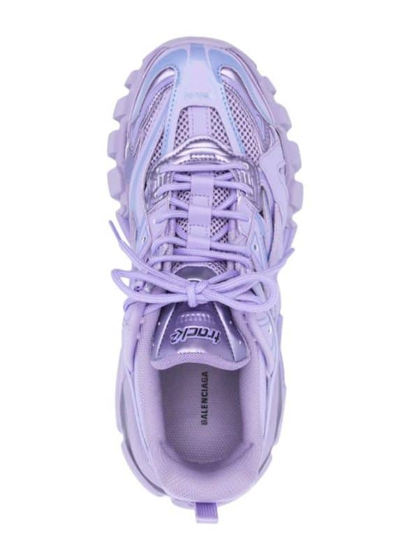 Balenciaga Track Sneakers Purple – Image 4