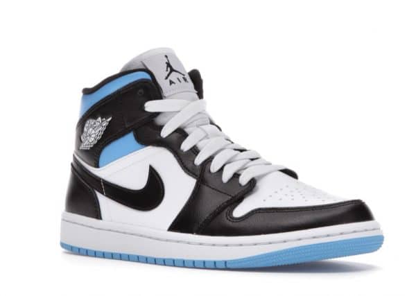 Nike Air Jordan 1 MID University Black White - Imagen 4