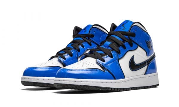 Nike Air Jordan 1 Mid Signal Blue - immagine 3
