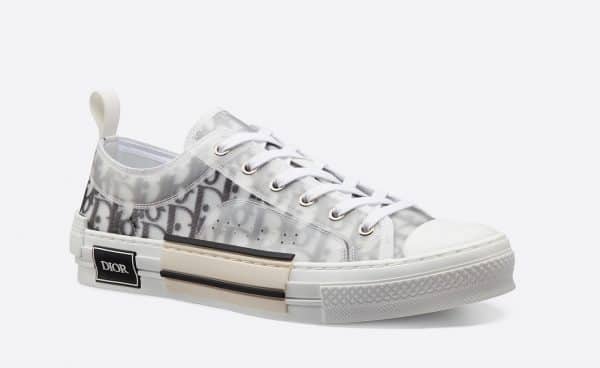 Dior Oblique B23 Low White Black - Imagen 2