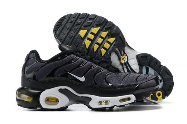Nike Air Max Plus TN 21 Black White Logo - Imagen 3