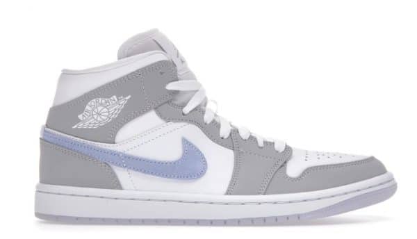 Nike Air Jordan 1 Mid Wolf Grey Aluminum - immagine 4